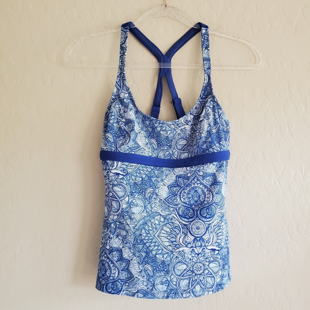 ⭐4/$20 Calia Strappy‎ Tankini Top Small